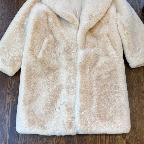 Apparis Steffi Faux Fur Long Coat - Women - Picture 13 of 16